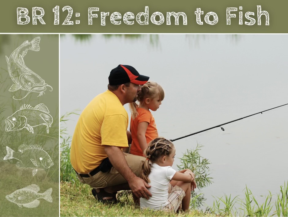 Abolish The Private Property Fishing License Requirement Support BR 12